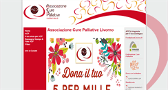 Desktop Screenshot of curepalliativelivorno.it